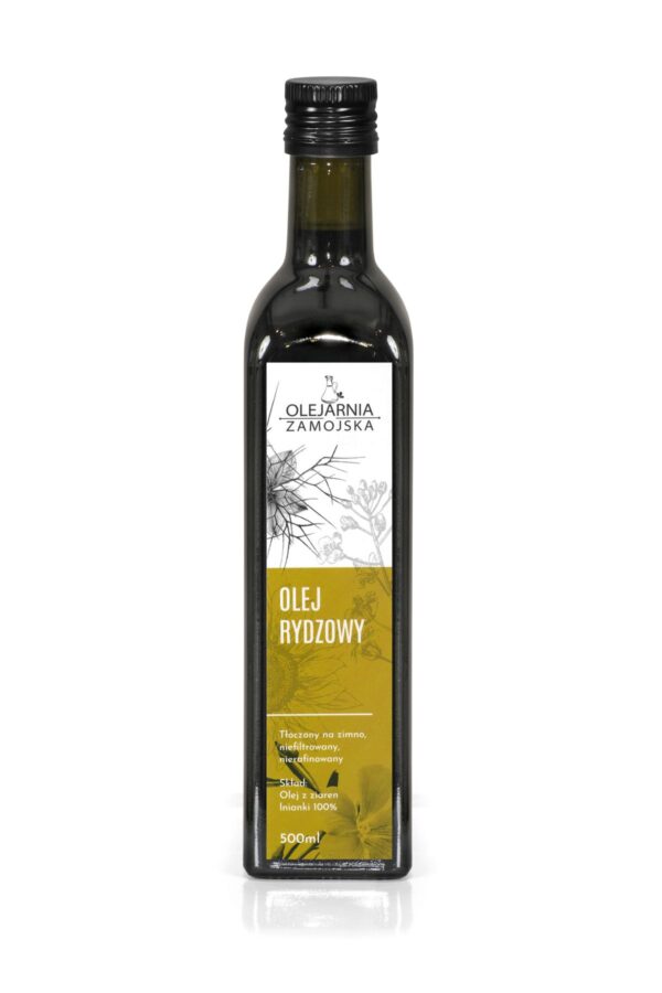 Olej Rydzowy 500ml Olejarnia Zamojska