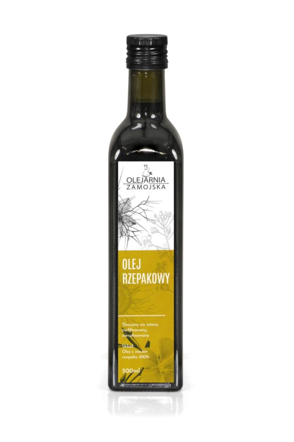 Olej Rzepakowy 500ml Olejarnia Zamojska