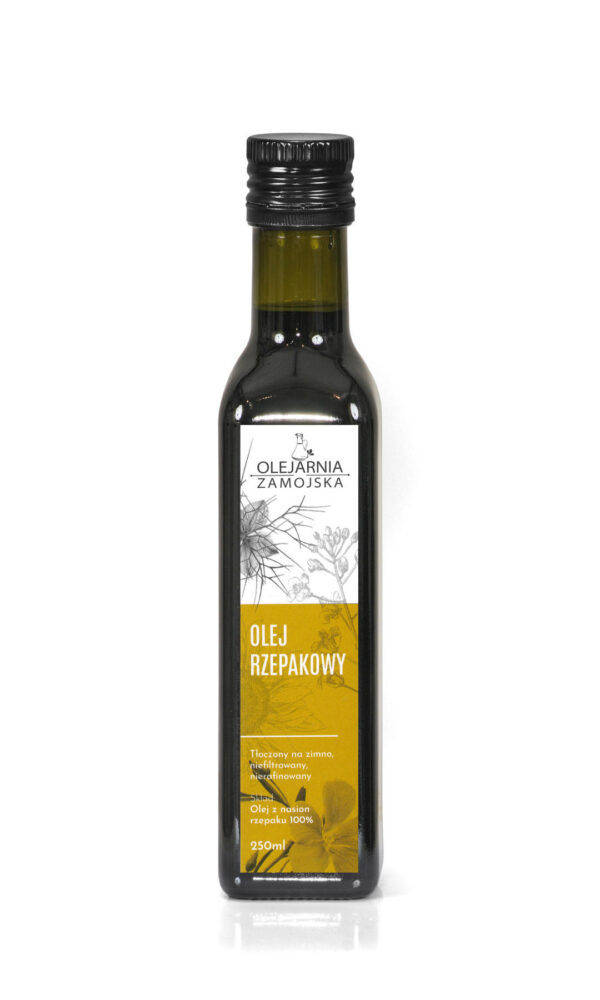 Olej Rzepakowy 250ml Olejarnia Zamojska