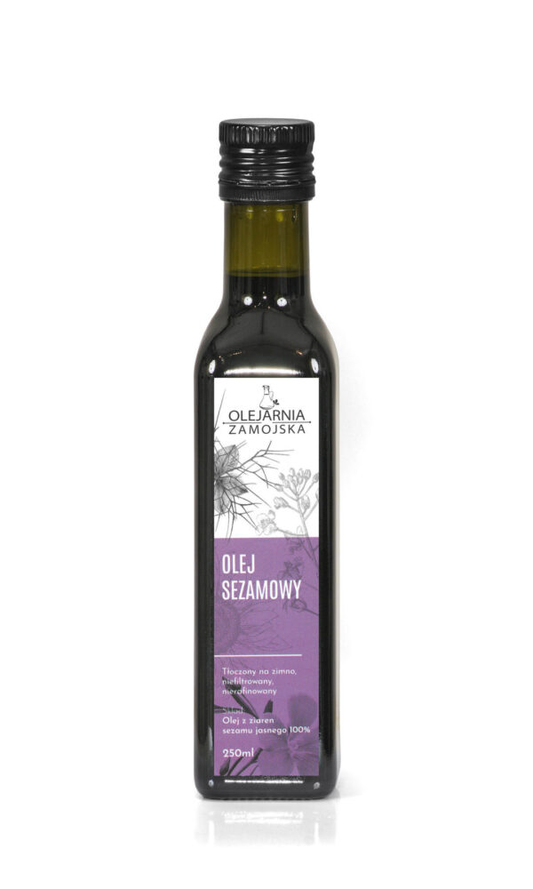 Olej Sezamowy 250ml Olejarnia Zamojska